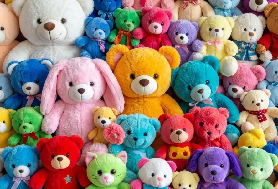 Plush toys bulk production