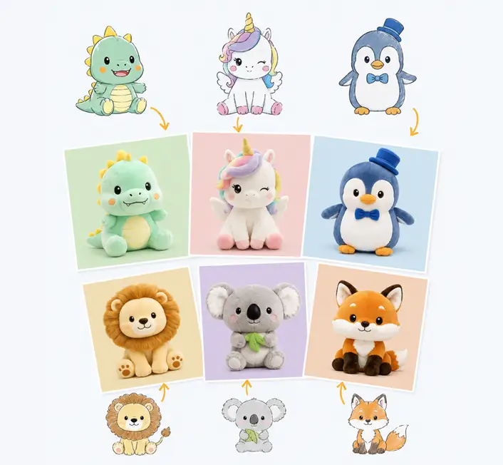 custom plushie solution