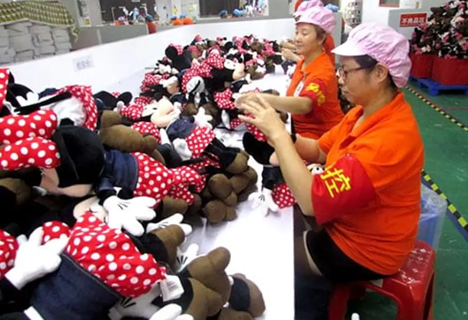 China plush toys factory