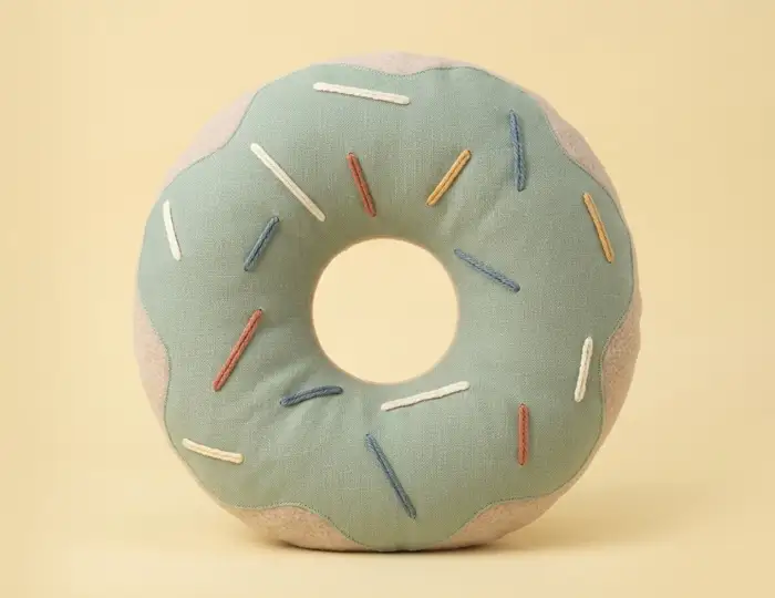 Custom Donut Pillow