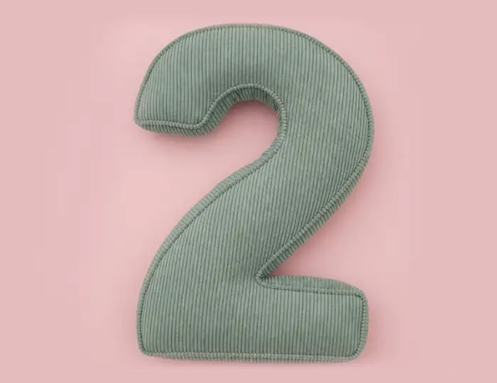 Custom Number Cushion