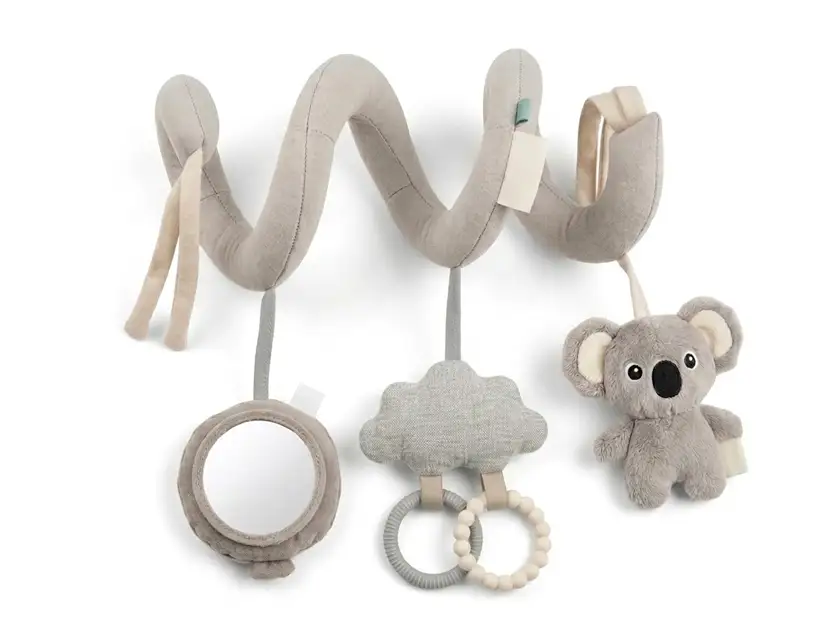 Custom spiral activity toy