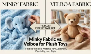Minky Fabric vs Velboa for Plush Toys