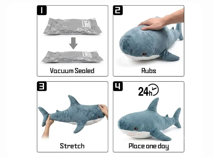 Plush Toy Vacuum Packing Loft Recovery