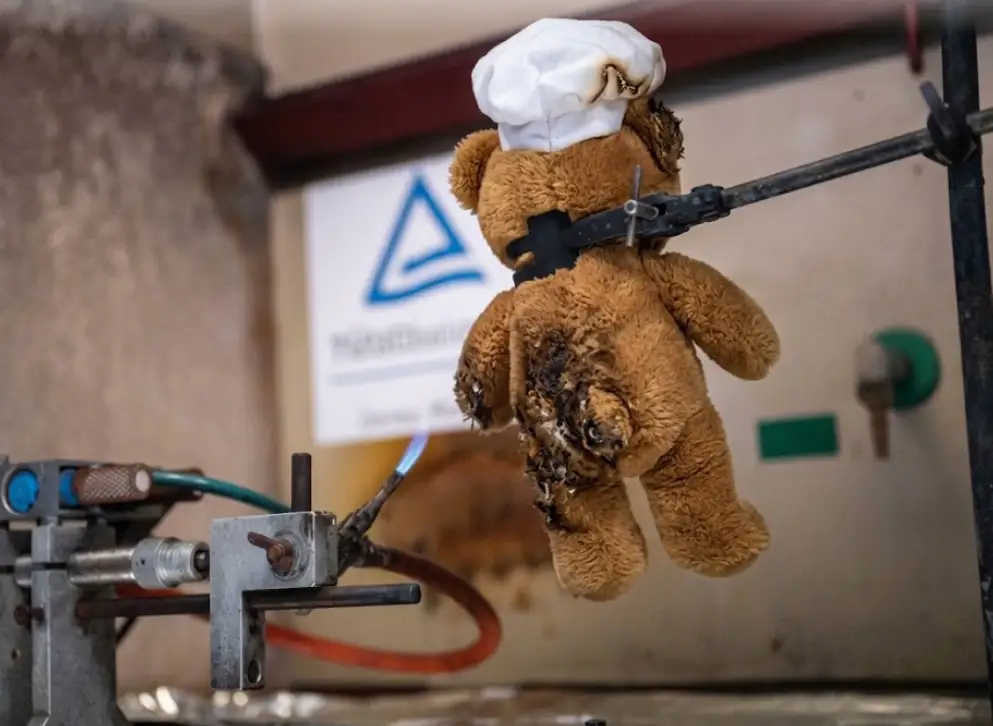 Plush Toys Flammability test