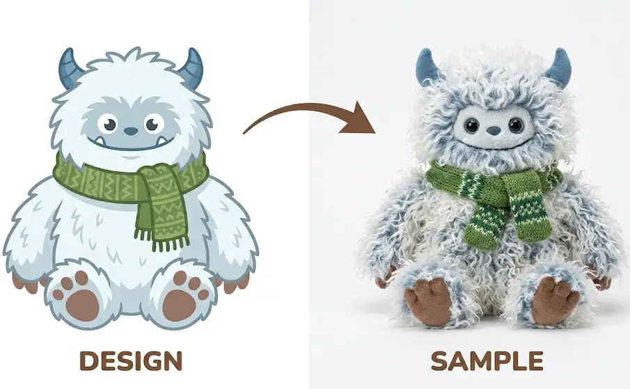 Plushie sampling