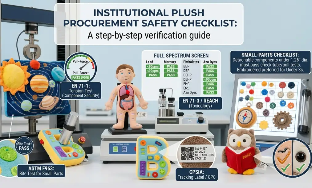 Safety and Compliance Standards Apply to Plush Toys Used in Schools
