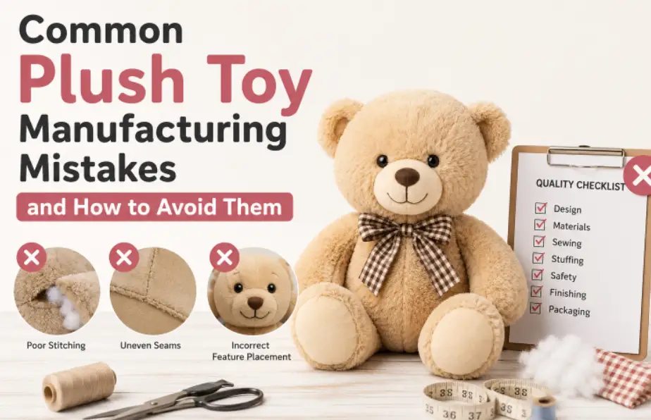 Common Plush Toy Manufacturing Mistakes and How to Avoid Them