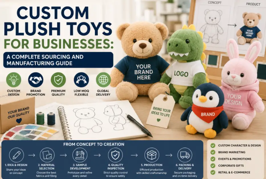 Custom Plush Toys for Businesses