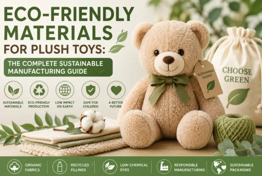 Eco-Friendly Materials for Plush Toys The Complete Sustainable Manufacturing Guide