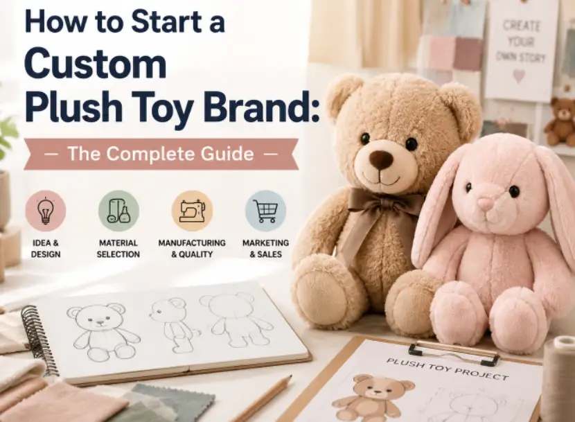 How to Start a Custom Plush Toy Brand