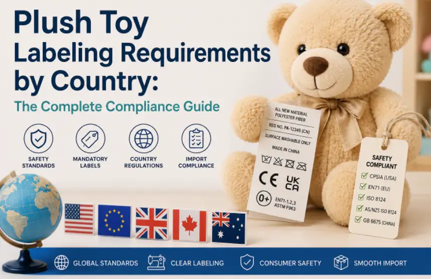 Plush Toy Labeling Requirements by Country The Complete Compliance Guide
