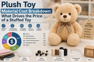 Plush Toy Material Cost Breakdown What Drives the Price of a Stuffed Toy