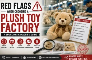 Red Flags When Choosing a Plush Toy Factory