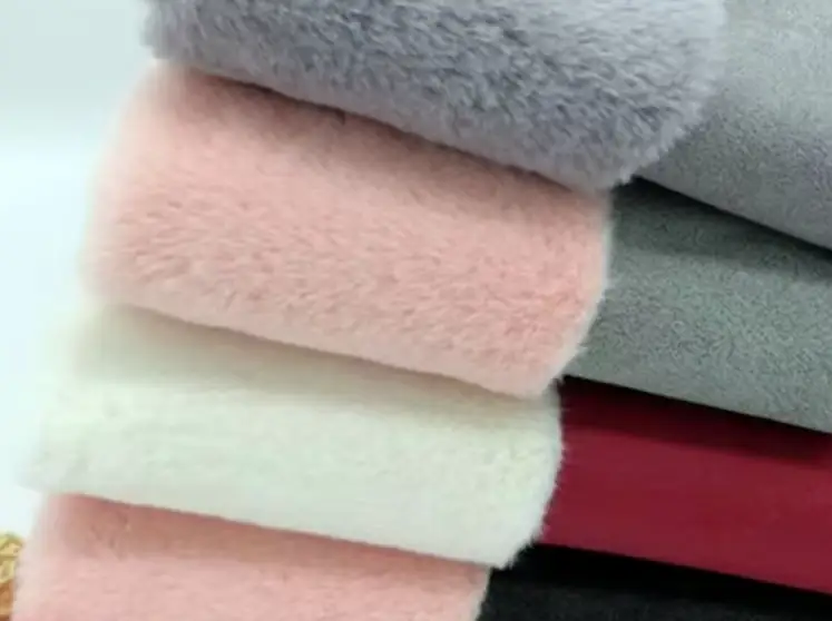 plush Recycled polyester (rPET) fabric