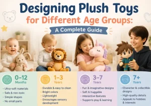 Designing Plush Toys for Different Age Groups