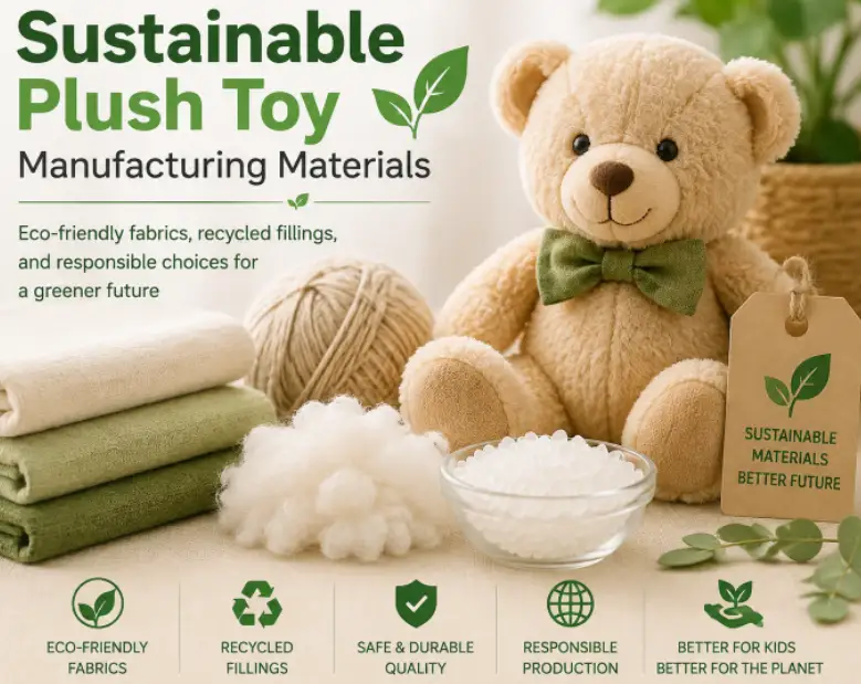 Sustainable Plush Toy Manufacturing Materials