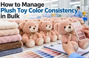 How to Manage Plush Toy Color Consistency in Bulk