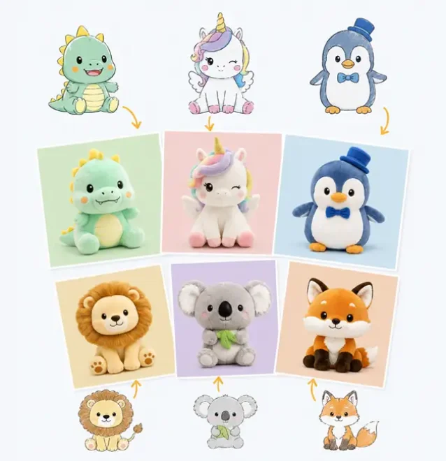 custom plushie solution
